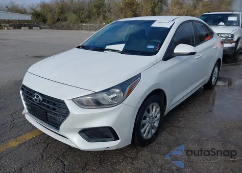 2018 Hyundai Accent Sel from USA, damaged, VIN 3KPC24A32JE034893